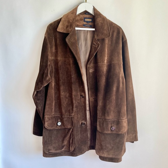 Coach Other - COACH Suede Leather Jacket Coat